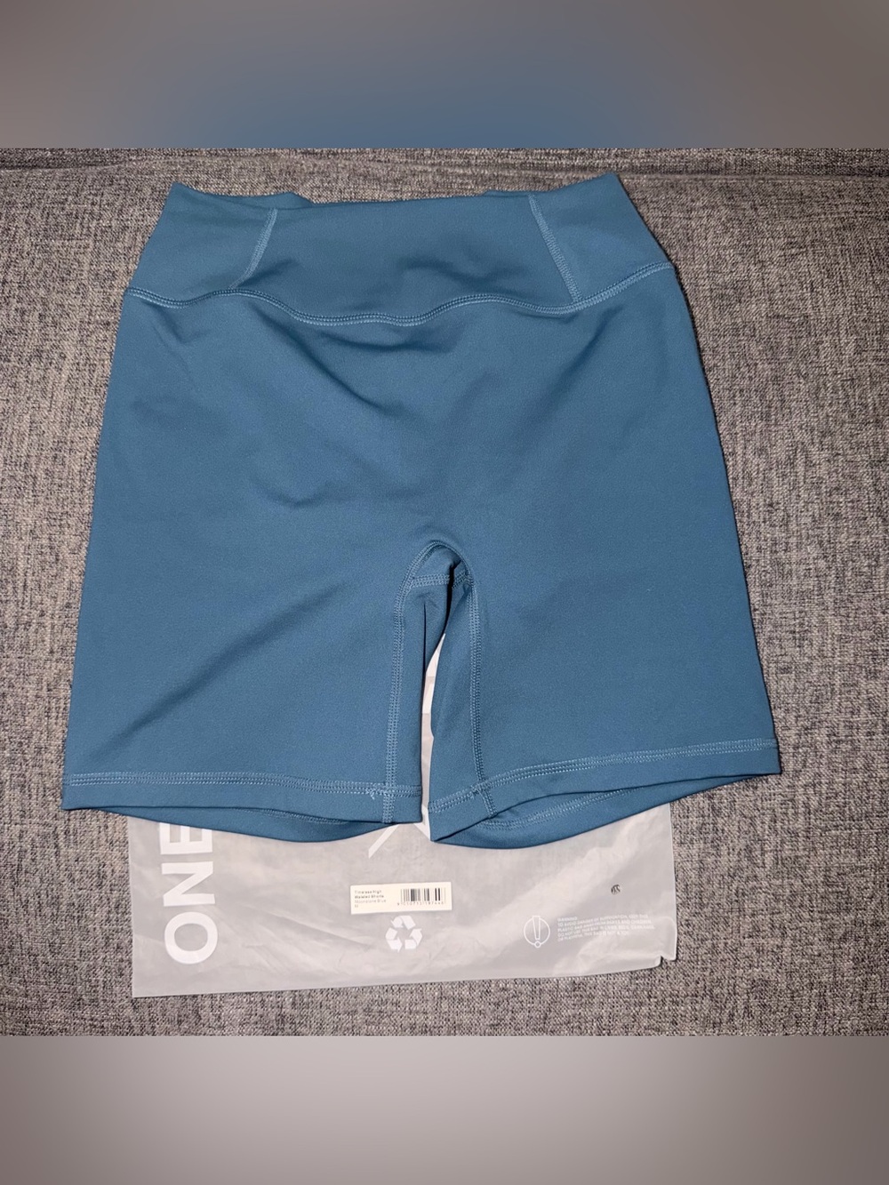 Oner Active Timeless High Waisted Shorts 6” - Moonstone - Size Medium